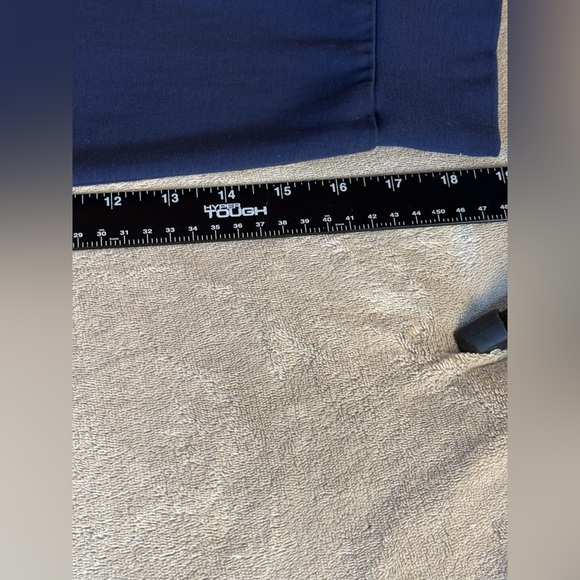 Ralph Lauren Long Sleeve Pima Polo Preppy  Navy Suede Trim Classic Fit L Men's - Picture 7 of 8